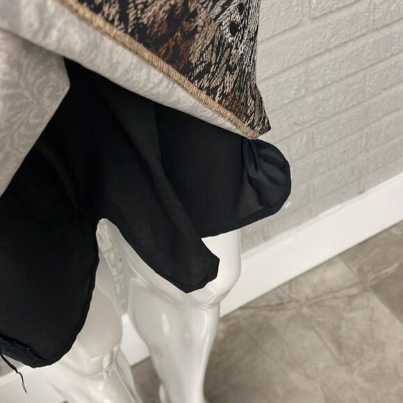 Ann Taylor Women Leopard & Lace Print Shift Dress Size 10 - Picture 6 of 11